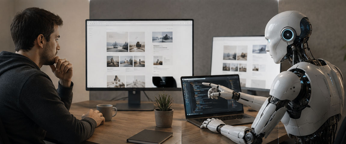 AI vs Human-Driven Web Development: Predictions